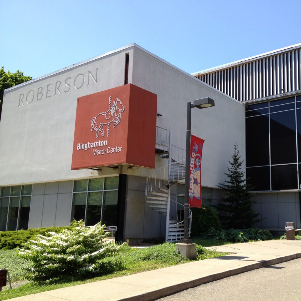 Exterior of the Roberson Museum and Science Center.