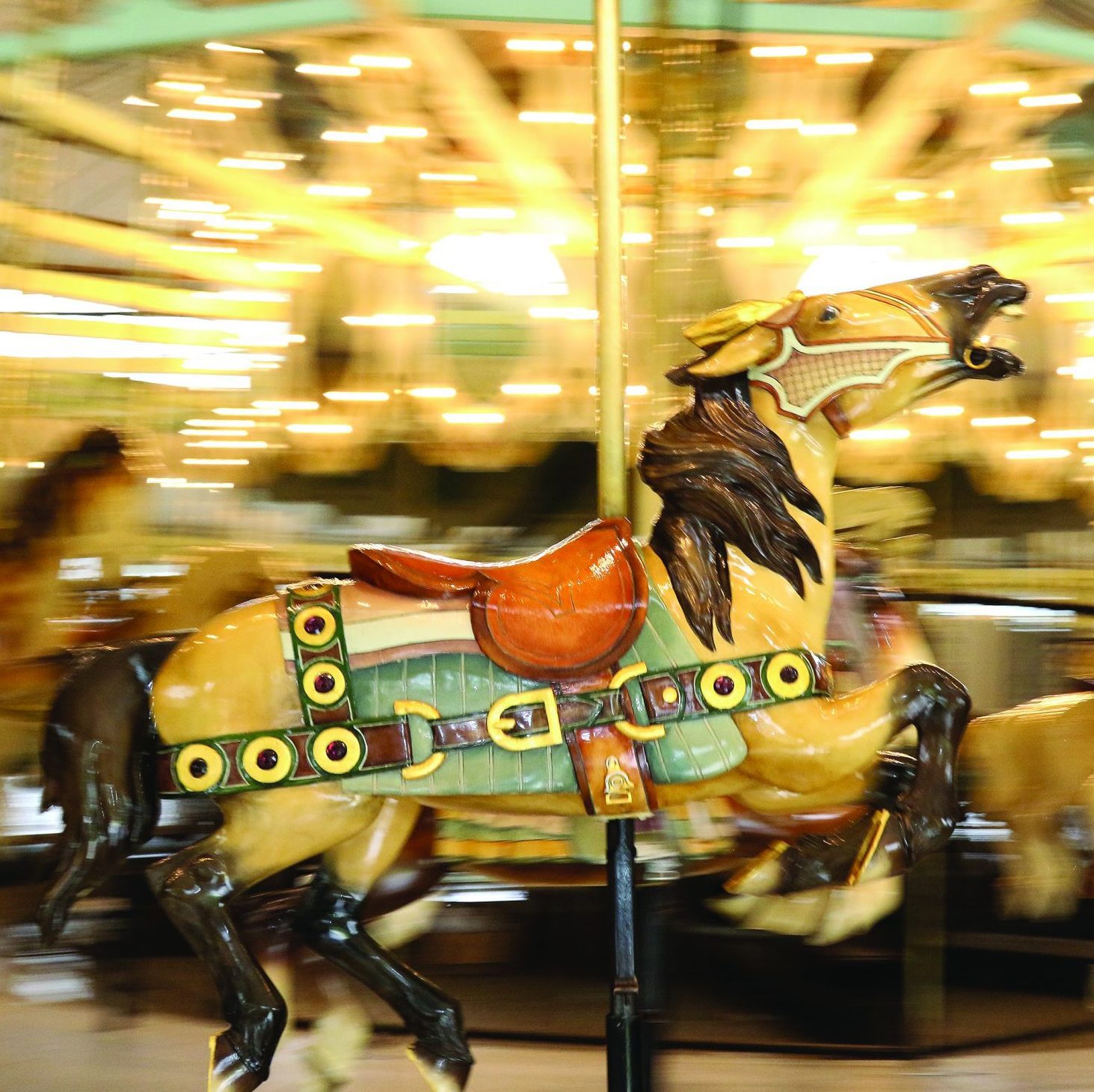 Carousel horse