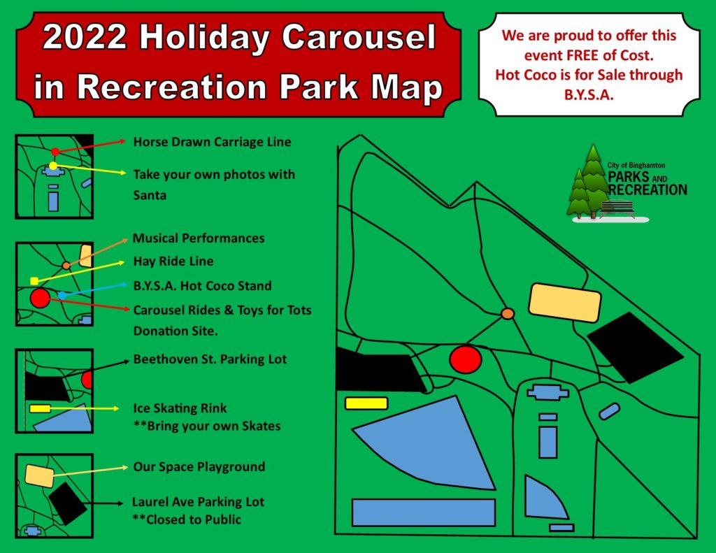 Holiday Carousel at Recreation Park Visit Binghamton