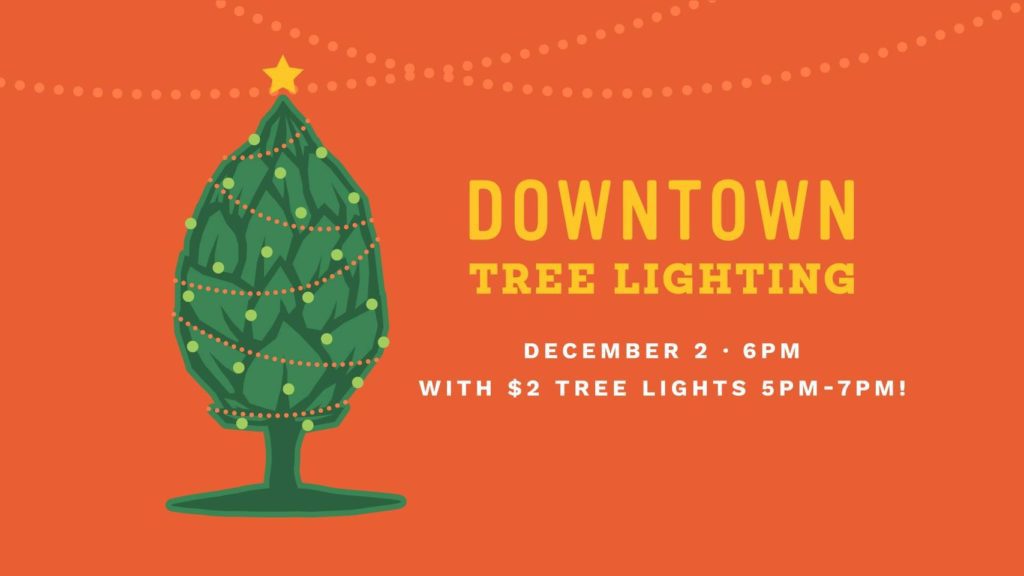 Tree Lighting Celebration at Downtown by Beer Tree Brew Visit Binghamton