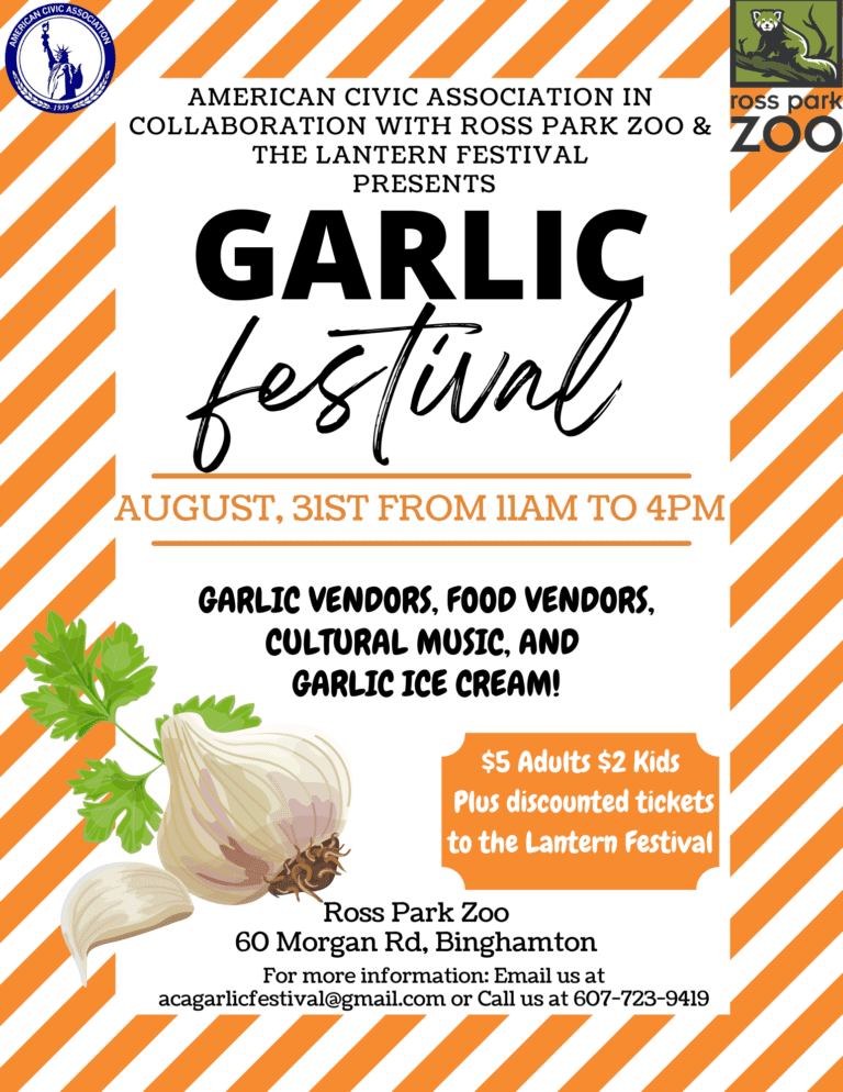 20th Annual Garlic Festival Visit Binghamton